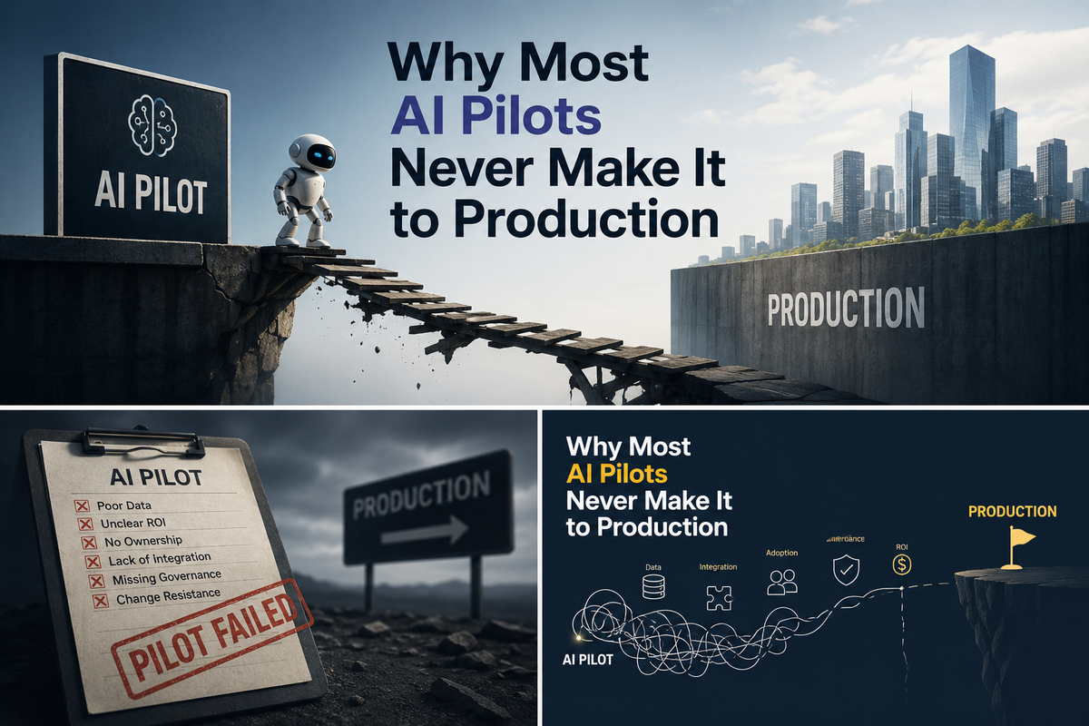 Why Most AI Pilots Never Make It to Production